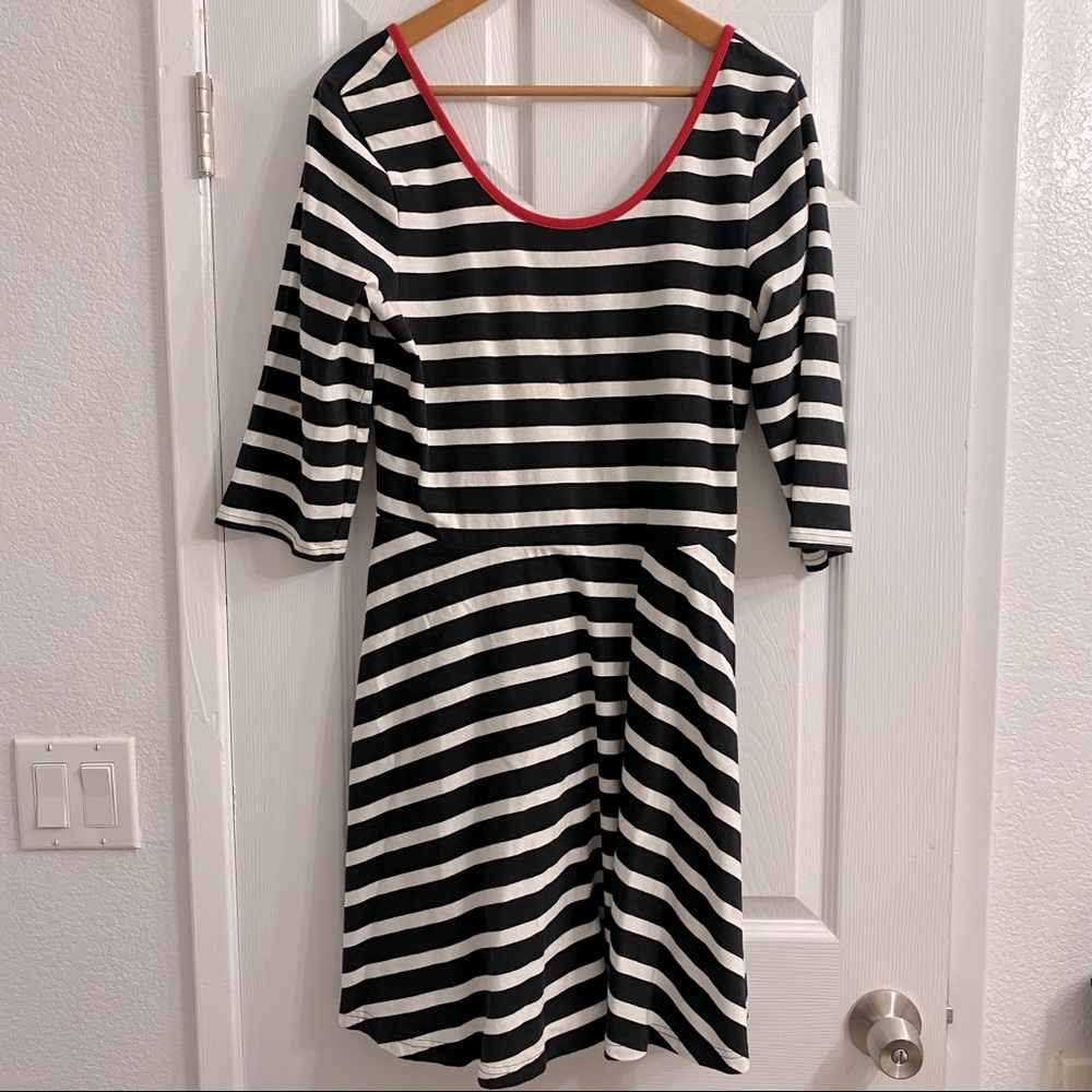 Striped mini dress 💋
